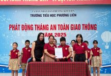 Tích cực hưởng ứng tháng ATGT